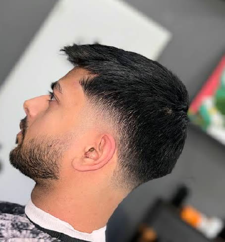 Fade-Haarschnitt im Barbershop Systemcut Koblenz-Metternich